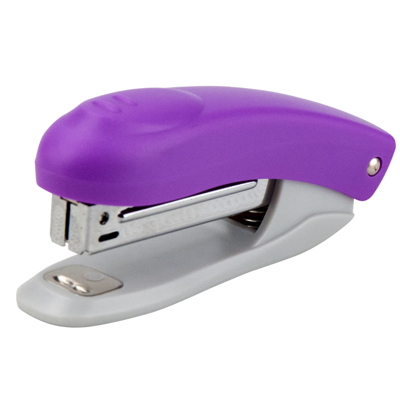 Степлер канцелярський №10 Axent Welle-2 4813-11-A, пластиковий, 12 аркушів, фіолетовий